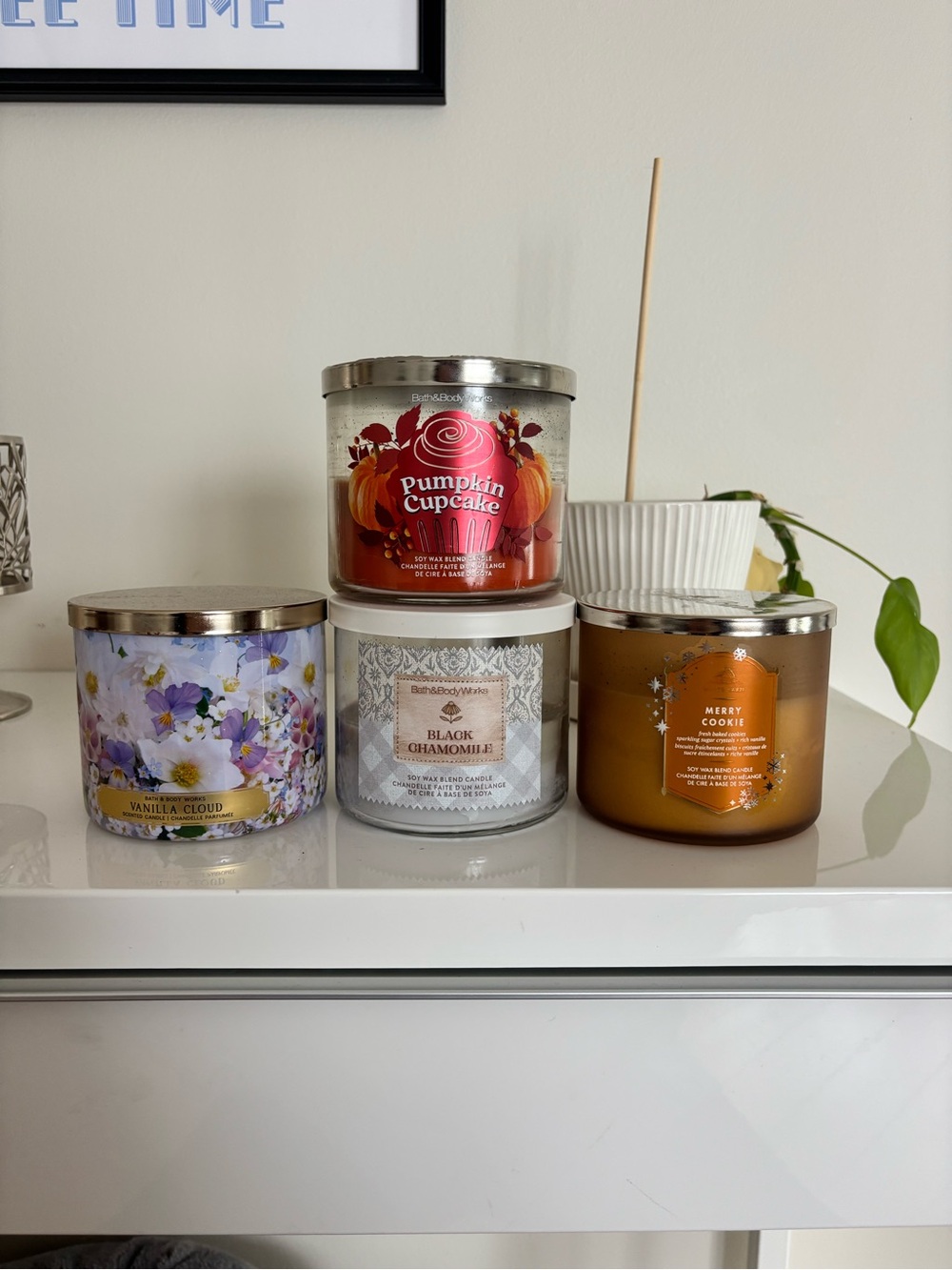 4 Bath & Body Works Candles